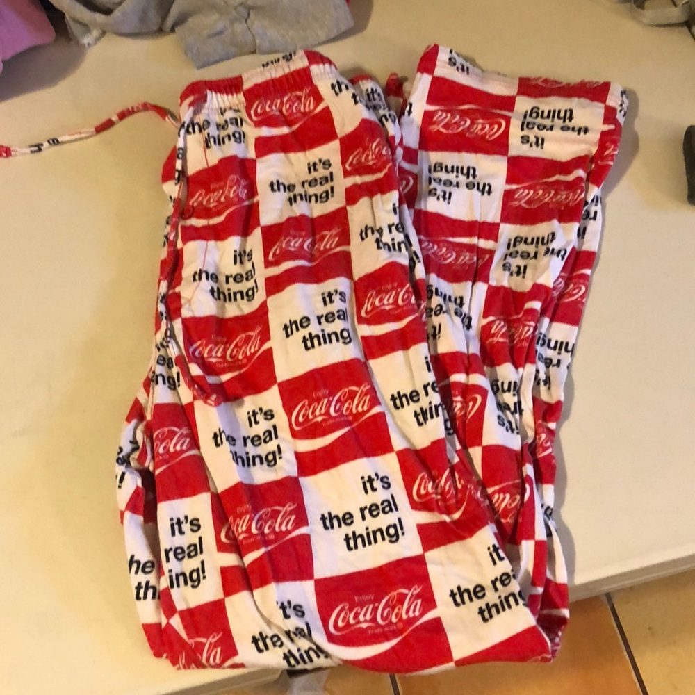 coca-cola pj pants!!